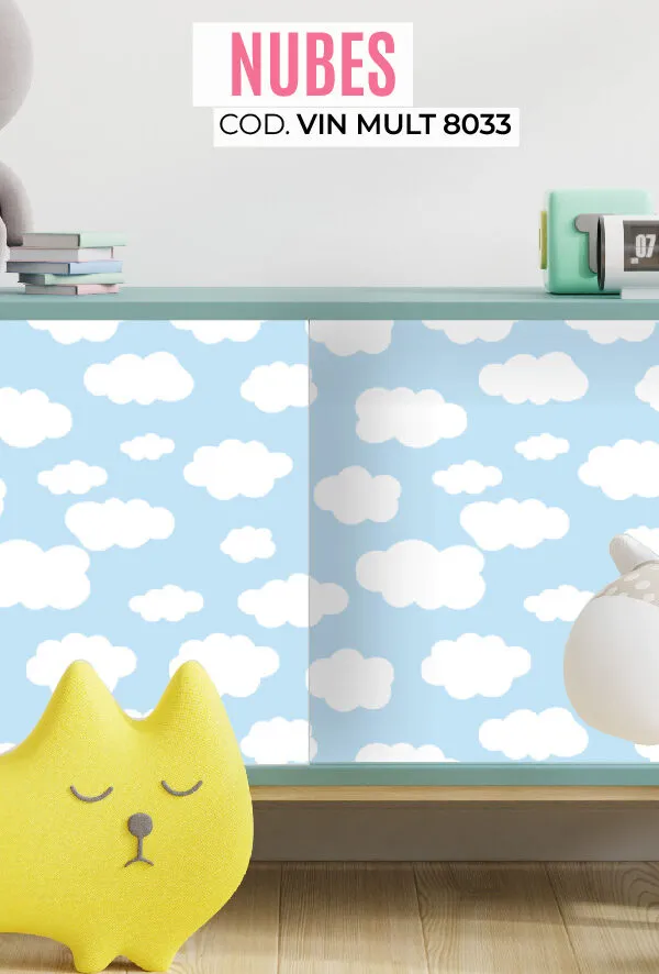 VINILO MULTIUSOS NUBES