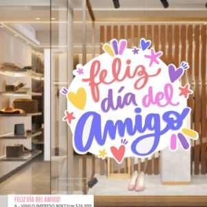 0248 - FELIZ DIA DEL AMIGO COLORES!