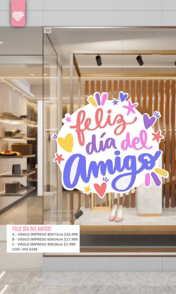0248 - FELIZ DIA DEL AMIGO COLORES!