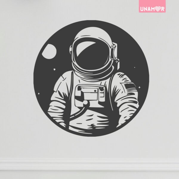 VINILO DECORATIVO - ASTRONAUTA LUNA - 10459