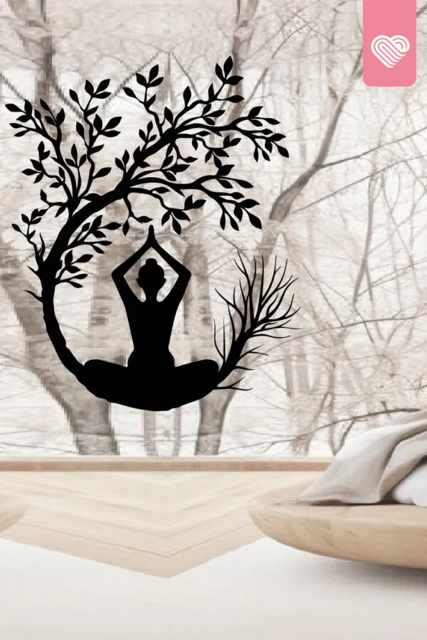 Vinilo Yoga Naturaleza