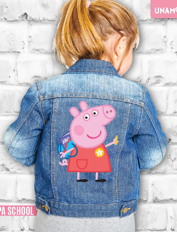 ESTAMPA TEXTIL - PEPPA SCHOOL