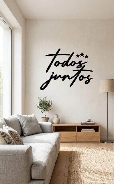 VINILO DECORATIVO - TODOS JUNTOS - 7052