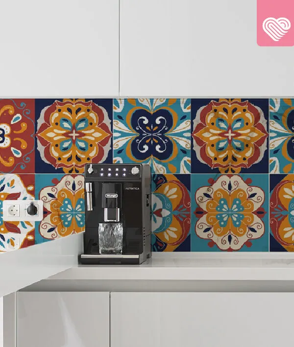 AZULEJOS DE VINILO ADHESIVO - MANDALAS VINTAGE - 5503