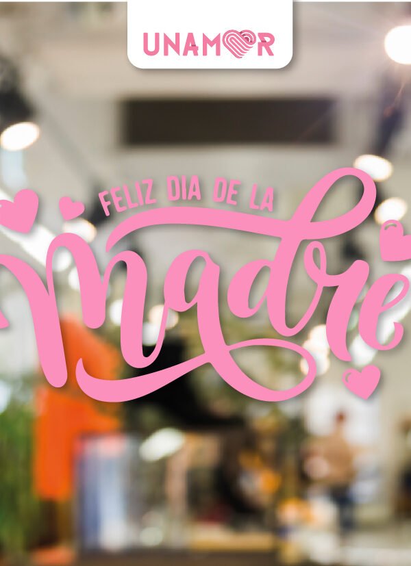 Vinilo dia de la madre - FELIZ DÍA DE LA MADRE