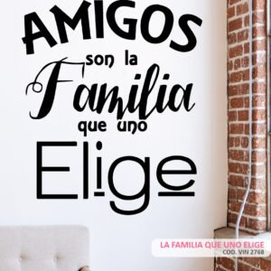 2768 - LA FAMILIA QUE UNO ELIGE