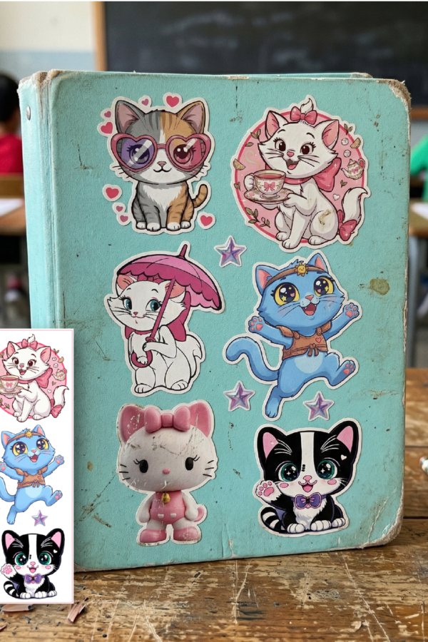 PLANCHA DTF UV 11X18 - GATITOS