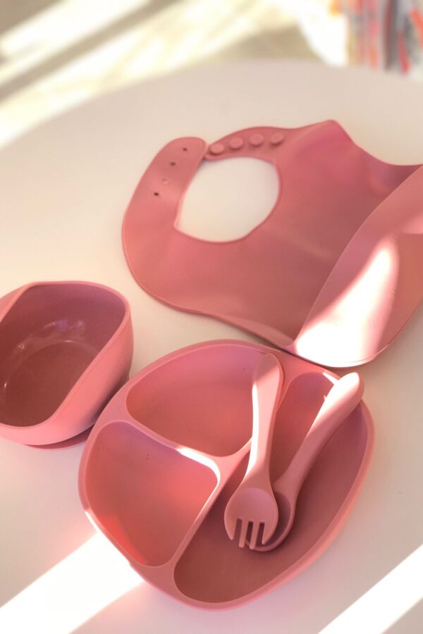 SET ALIMENTACIÓN BEBÉ SILICONA