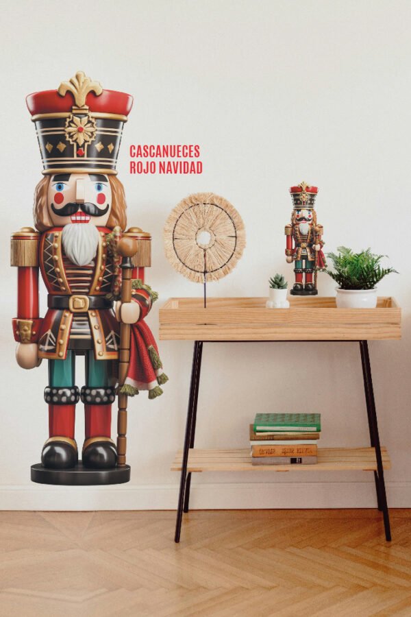 CASCANUECES ROJO NAVIDAD