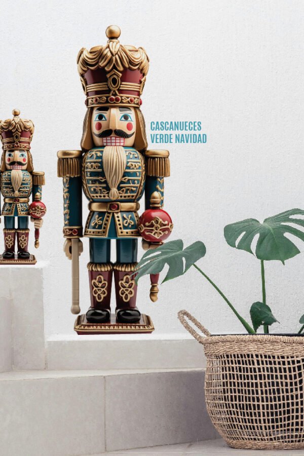 CASCANUECES VERDE NAVIDAD