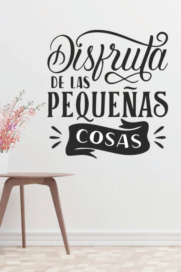 VINILO DECORATIVO - PEQUEÑAS COSAS - 1159