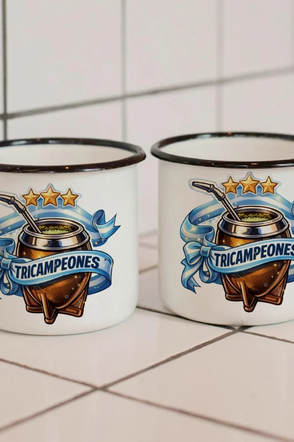 DTF UV INDIVIDUAL - MATE TRICAMPEONES