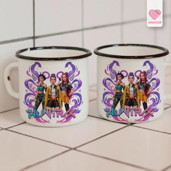 DTF UV INDIVIDUAL - GUERRERAS FUEGO VIOLETA