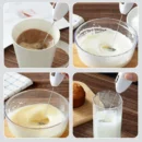 Espumador de leche y baditor de huevos automático