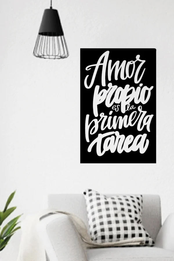 VINILO DECORATIVO - AMOR PROPIO - 92203