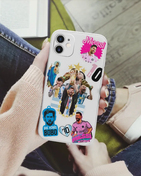 PACK STICKERS X10 FÚTBOL