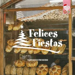 FELICES FIESTAS PINO NAVIDAD - 41208