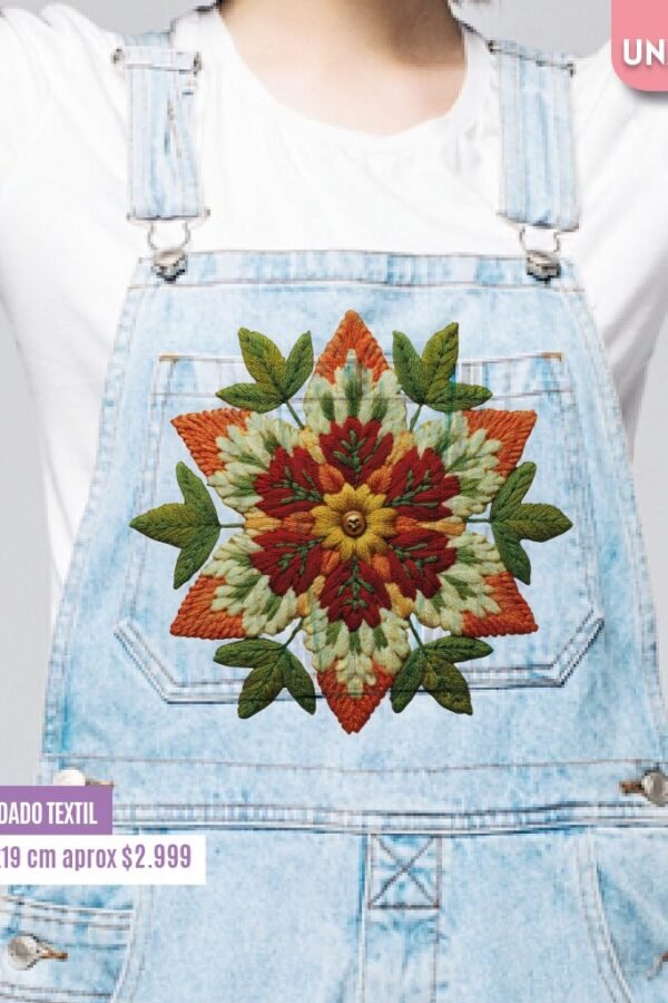 MANDALA BORDADO TEXTIL