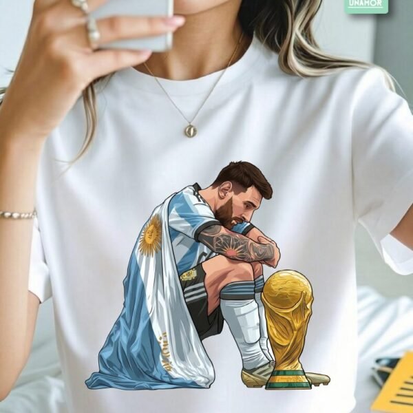 VINILO TEXTIL - MESSI COPA