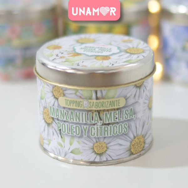 LAT 520 - TOPPING MATERO LATA - MANZANILLA + MELISA + POLEO + CITRICOS