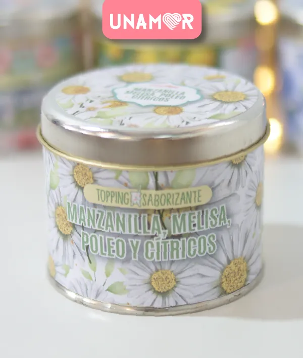 LAT 520 - TOPPING MATERO LATA - MANZANILLA + MELISA + POLEO + CITRICOS