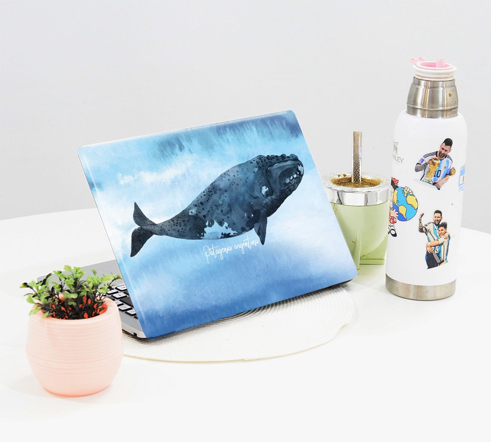 vinilo NOTEBOOK skin BALLENA PATAGONIA Vinilo para Notebook SKIN - BALLENA PATAGONIA