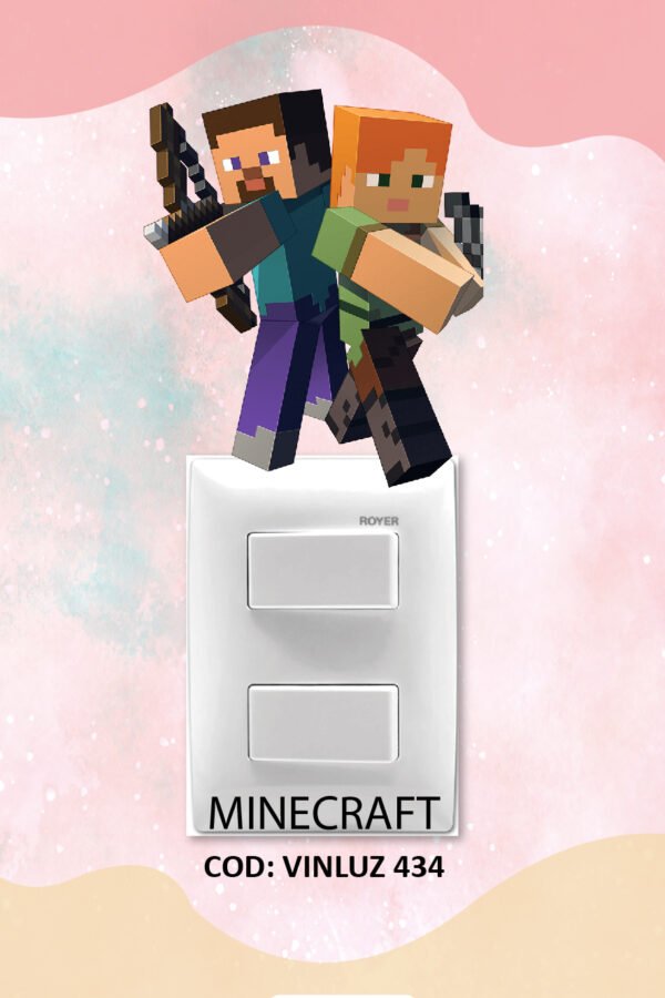 VIN LUZ 434 - MINECRAFT