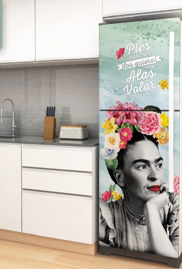 VINILO PARA HELADERA – FRIDA AQUA - H 2027