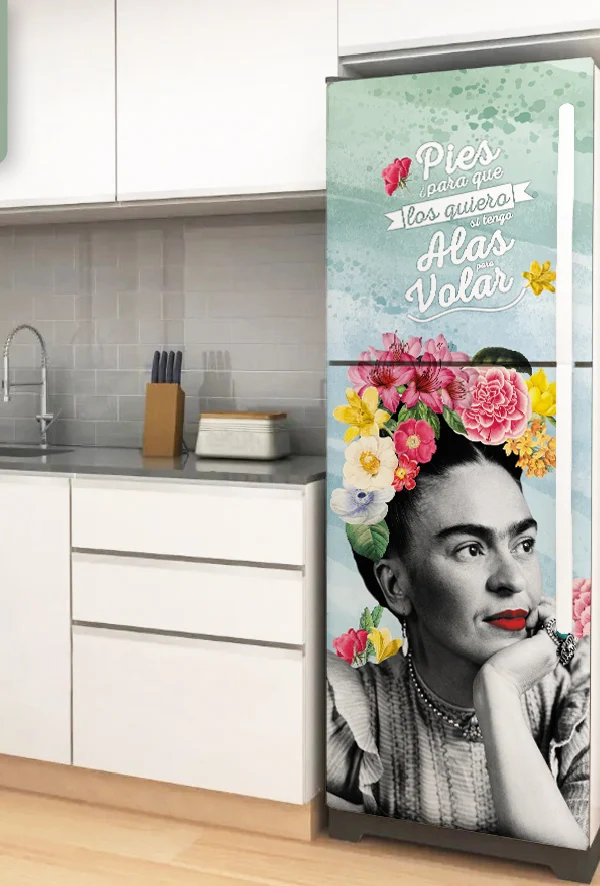 VINILO PARA HELADERA – FRIDA AQUA - H 2027