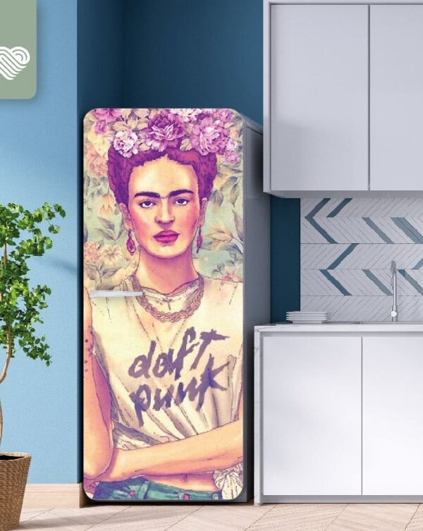 VINILO PARA HELADERA - FRIDA PUNK - H 2028