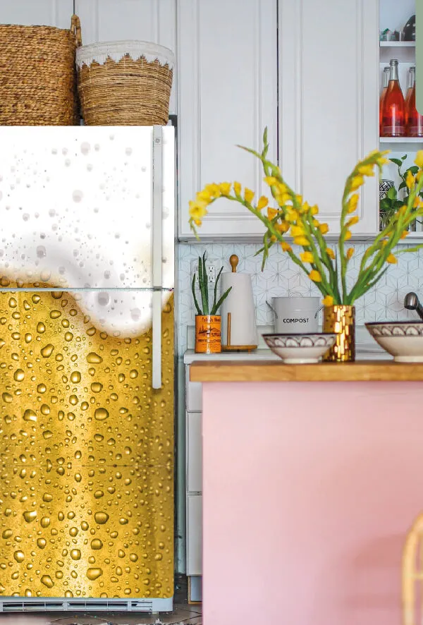 VINILO PARA HELADERA - CERVEZA - H 2051