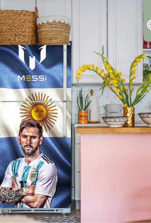VINILO PARA HELADERA  - MESSI - H 2062 -