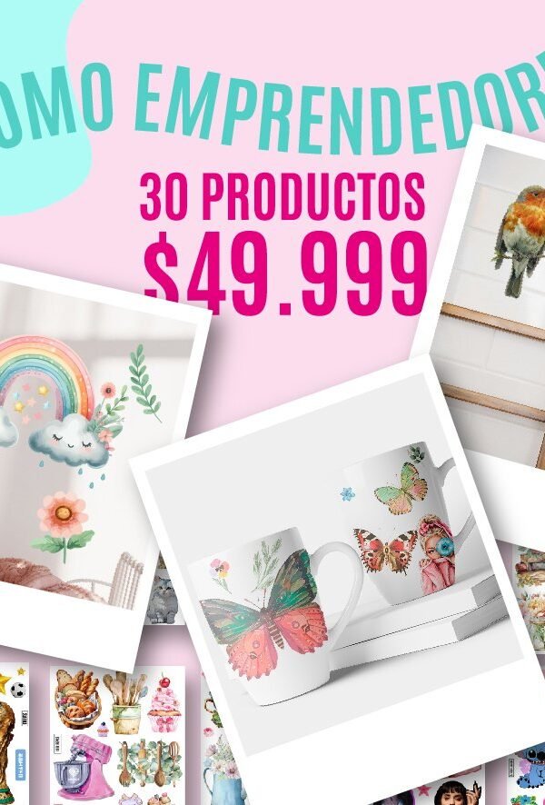 PROMO EMPRENDEDORAS X 30 VINILOS