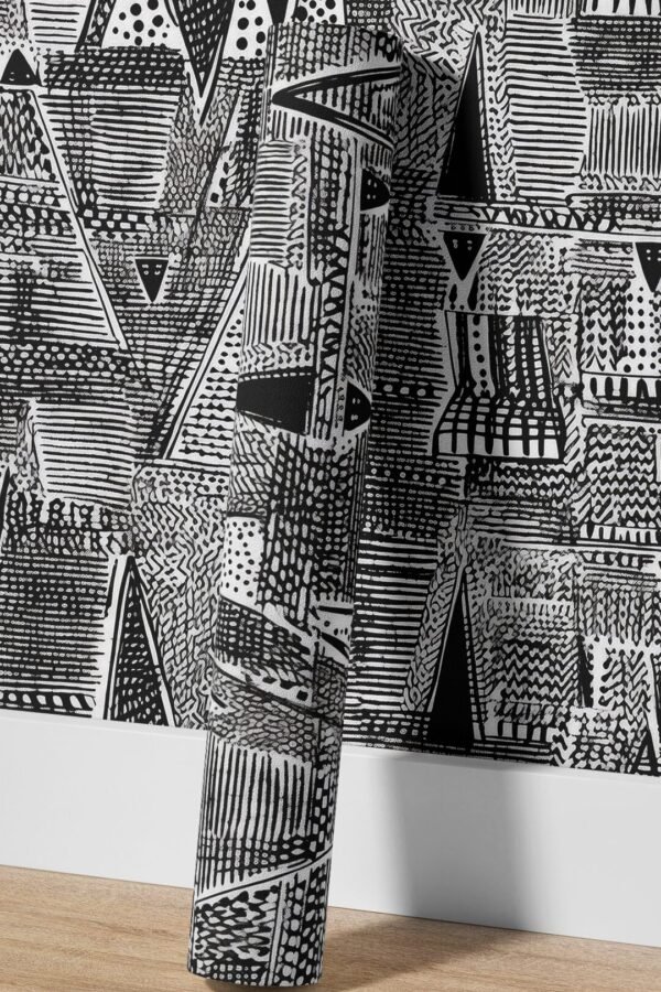 VINILO MULTIUSOS GEOMETRIC BLACK