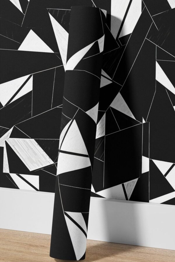 VINILO MULTIUSO GEOMETRIC BLACK