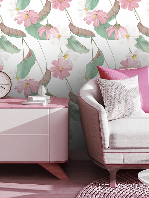 VINILO MULTIUSO FLORAL CLARA