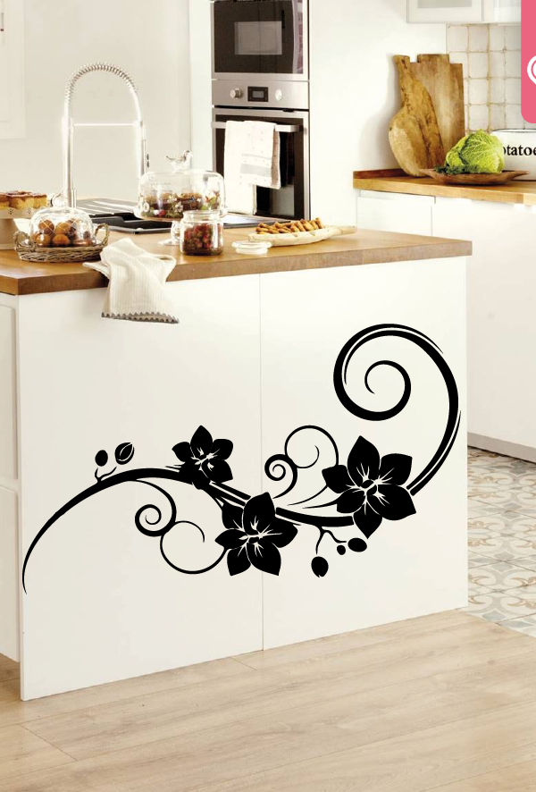 VINILO DECORATIVO - DECO FLORAL - 5021