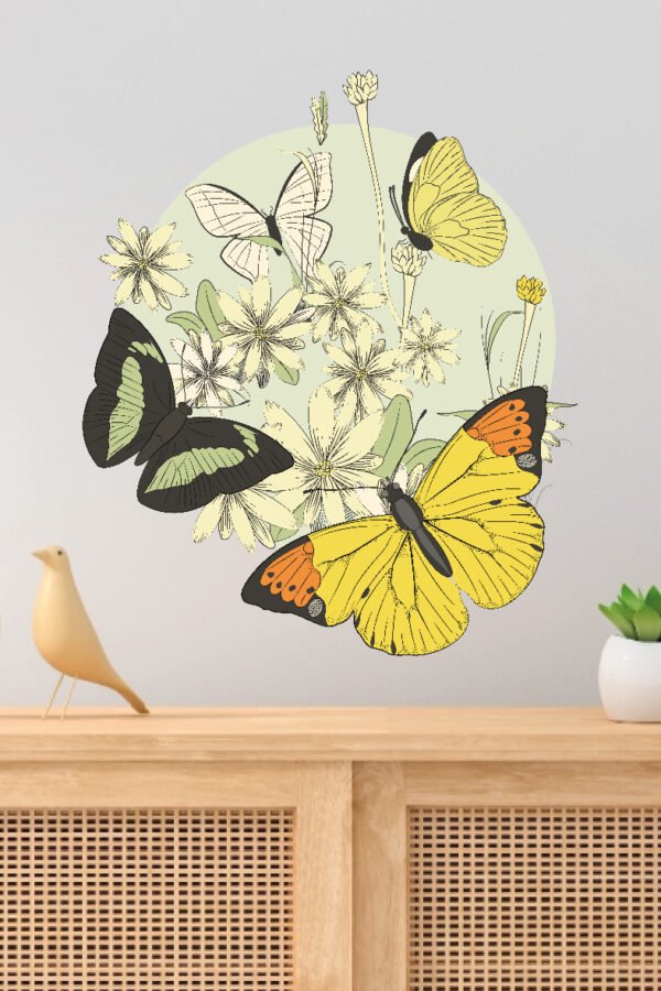 VINILO DECORATIVO - MARIPOSA CLARIVEL - 5491
