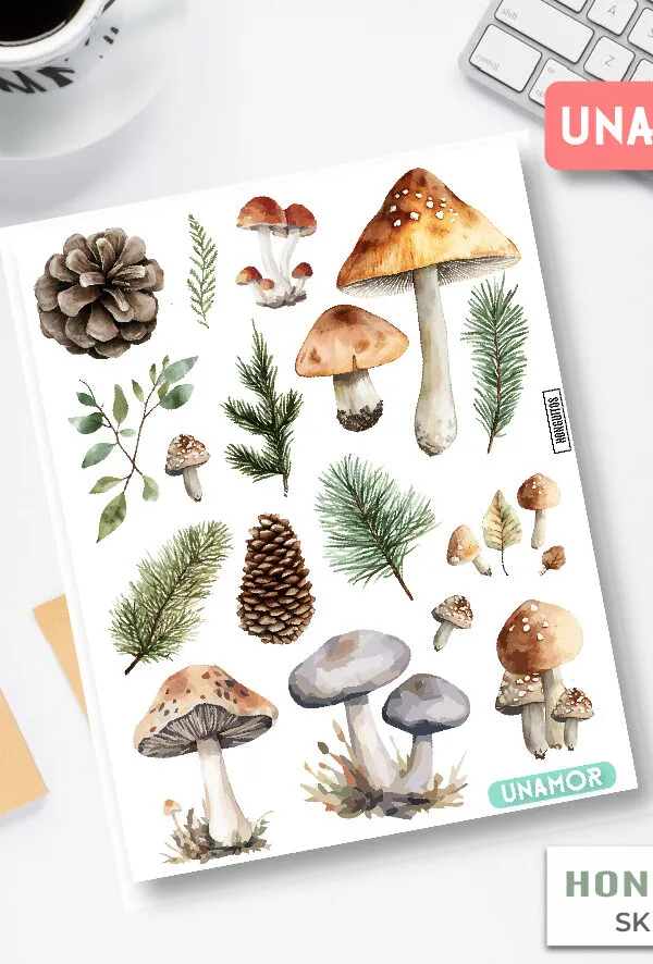 VINILO DECORATIVO - STICKER HONGUITOS - 7786