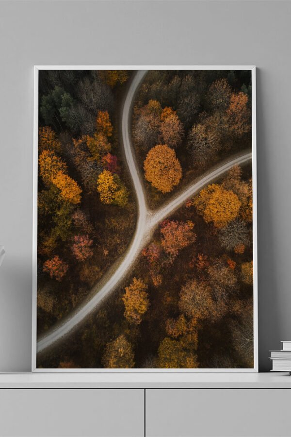 VINILO DECORATIVO - LAMINA AERIAL PAISAJE - 0006
