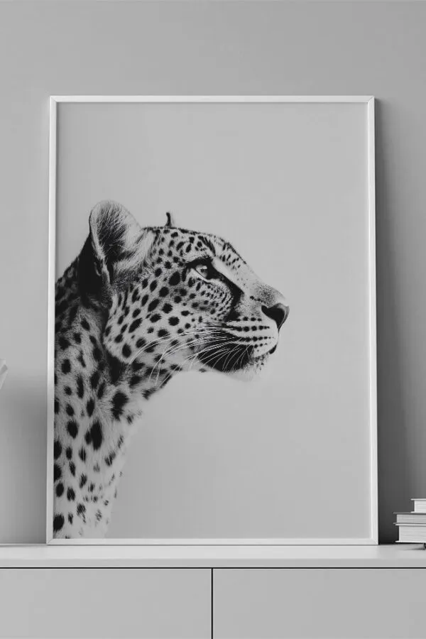 VINILO DECORATIVO - LAMINA ANIMAL GUEPARDO - 0061