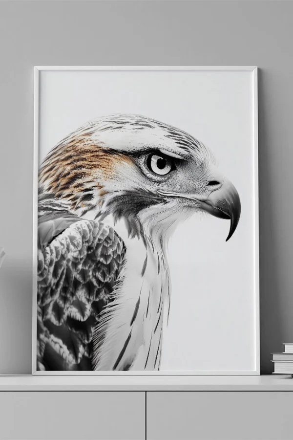 VINILO DECORATIVO - LAMINA ANIMAL AVE - 0066