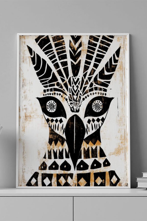 VINILO DECORATIVO - LAMINA ANIMAL AVE - 0102