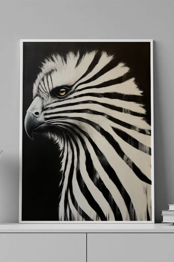 VINILO DECORATIVO - LAMINA ANIMAL PAJARO - 0121