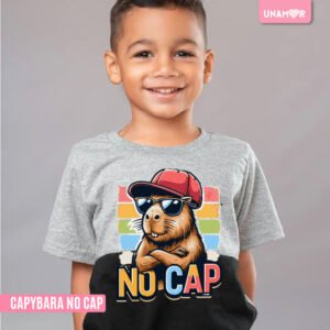 ESTAMPA TEXTIL - CAPYBARA NO CAP