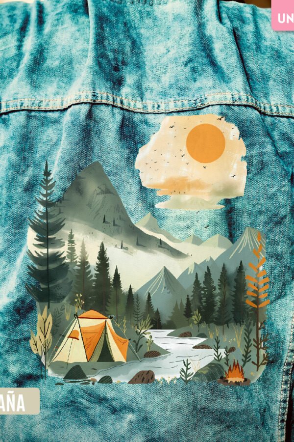 ESTAMPA TEXTIL - MONTAÑA