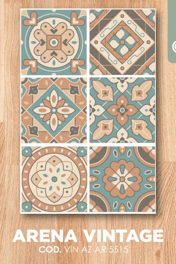 AZULEJOS DE VINILO ADHESIVO - ARENA VINTAGE - 5515