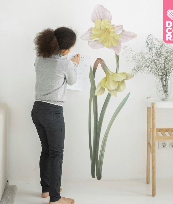 VINILO DECORATIVO - FLOR MAGNOLIA - 9017