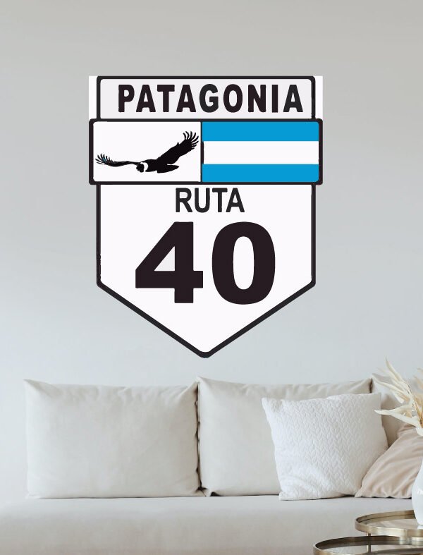 VINILO DECORATIVO - RUTA 40 - 5045