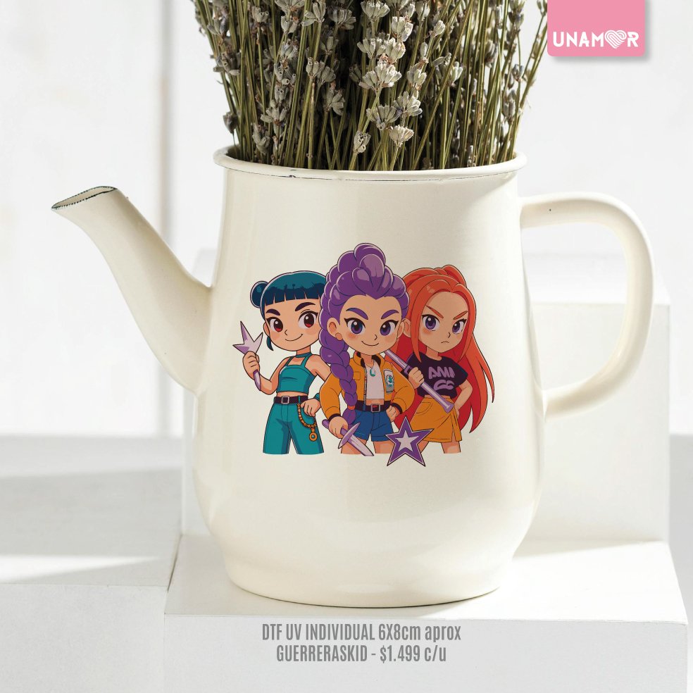 DTF UV INDIVIDUAL - GUERRERA KID